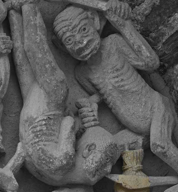 Un ivrogne qui vomit ou un Usurier qui convoite une bourse ?