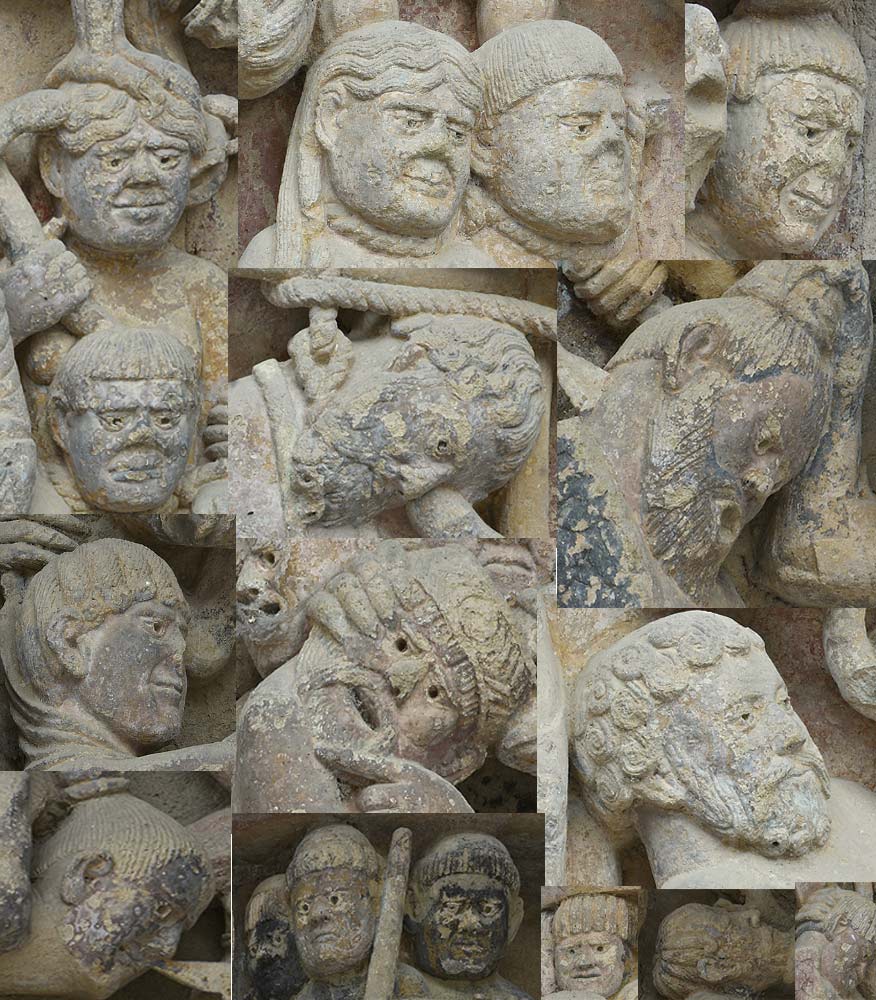 Les visages impavides des éprouvés du Tartare